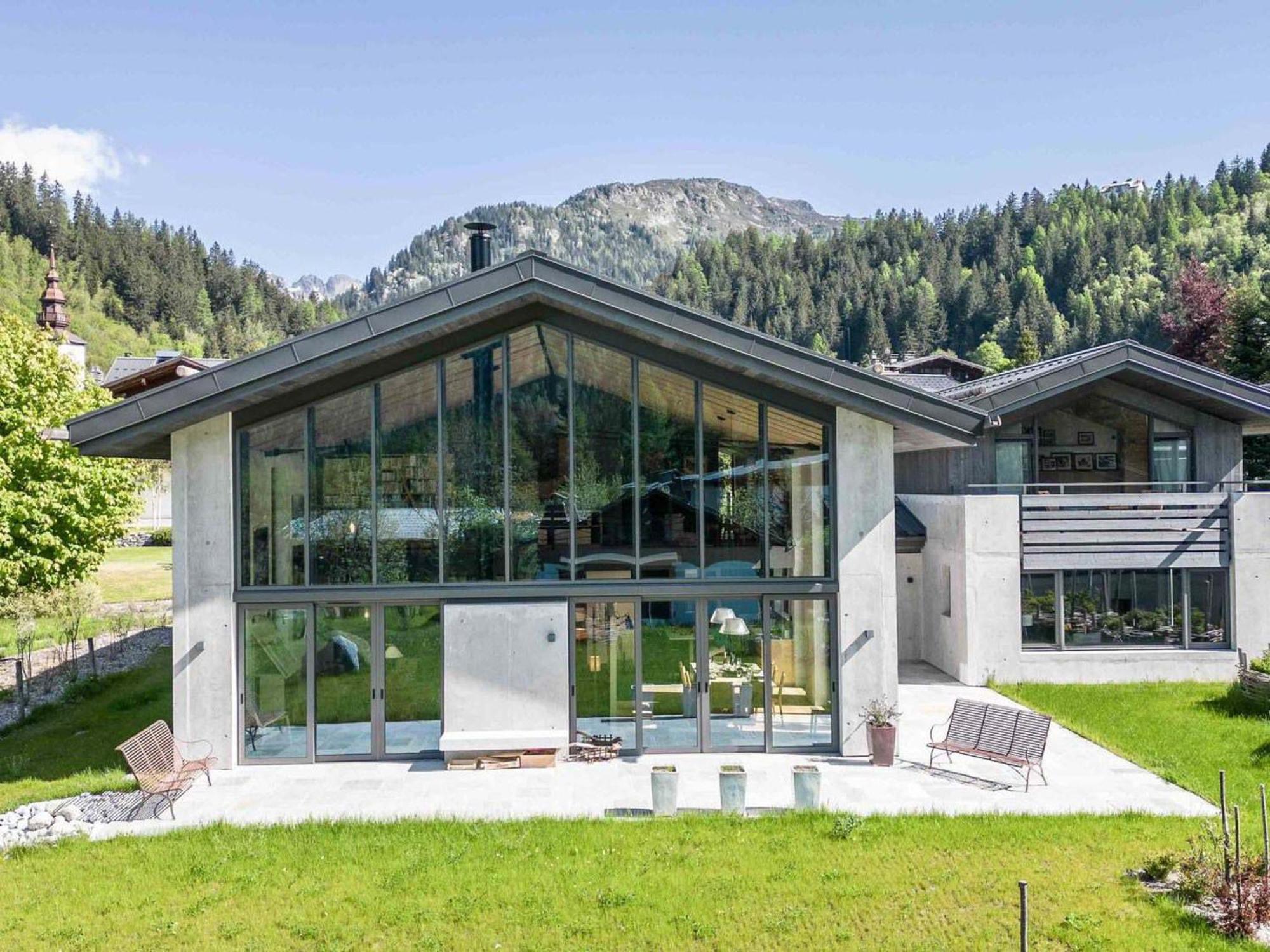 Chalet Contemporain Avec Sauna, Cheminee, Et Grand Jardin - Fr-1-343-243 Villa Chamonix Exterior photo